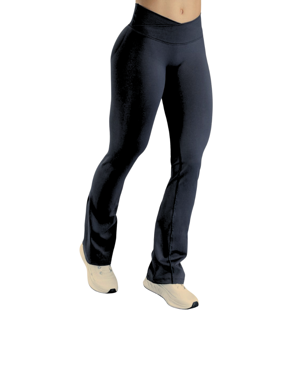 Black Ryder flare leggings