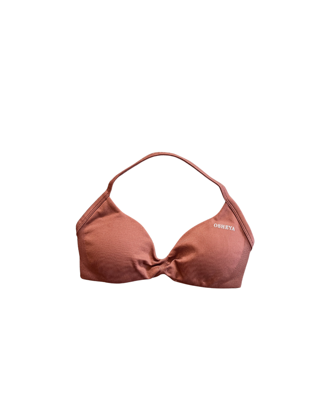Coffee halter bra