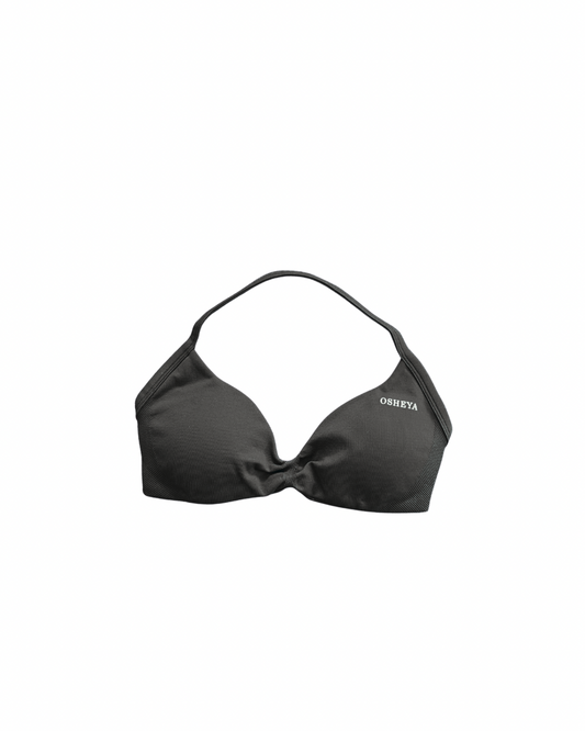 Black Ryder Halter Bra